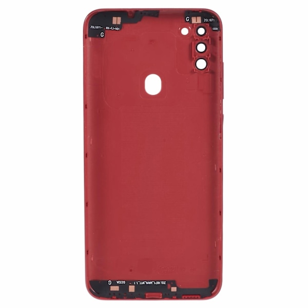 Til Samsung Galaxy A11 (EU Version) A115 OEM Bagpanel Batteri Dæksel Udskiftningsdel - Rød