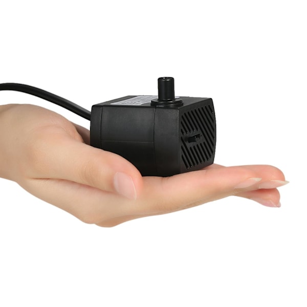 350L/H 5W Nedsänkbar Vattenpump för Akvarium, Bordssprutfontäner, Dammar, Vattenträdgårdar, Hydroponiska System