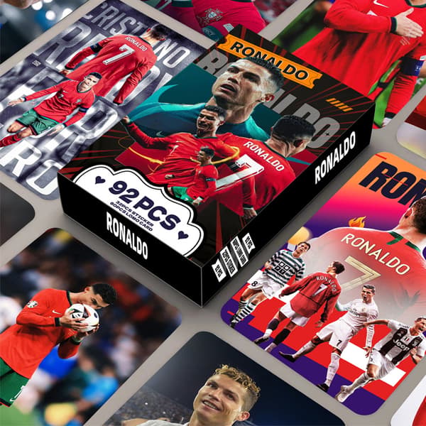 92-piece High-Definition Cristiano Ronaldo Collector's Card Set