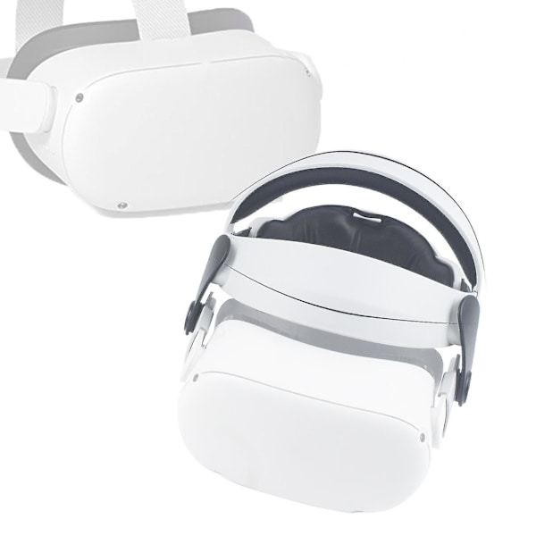 Åndbar Hovedbåndspudehjelm Til Oculus Quest 2 Oprethold Balance Hovedbånd