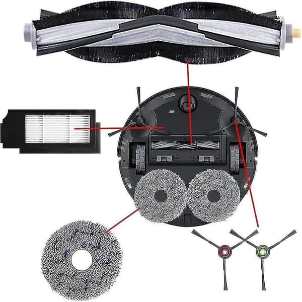 Reservedele til Ecovacs X1 Plus robotstøvsuger -ayane-FA-