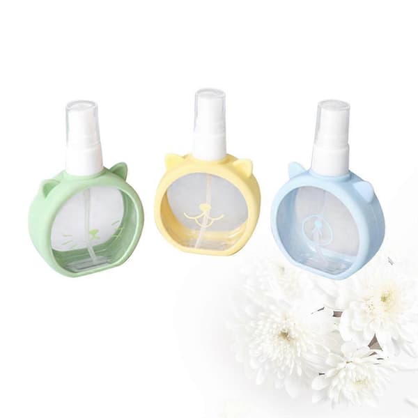 Fina sprayflaskor Bärbara sprayflaskor för förvaring 3-pack