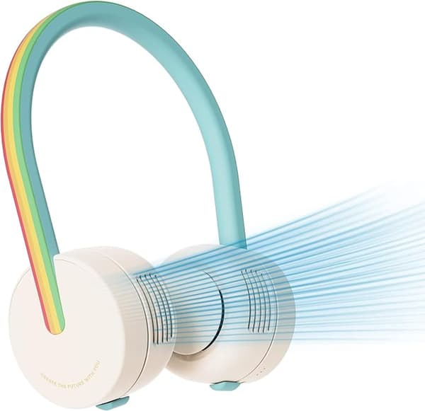 Bærbar halsventilator, personlig