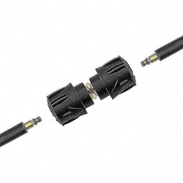Kärcher Högtryckstvätt Snabbkopplingsadapter - Dubbelhuvud Slangkoppling (2-pack)