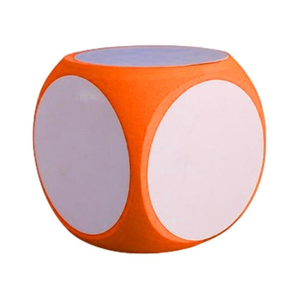 Stora skumgummitärningar Berättartärningar för barn Aktivitetstärningar Barns leksaker Klassrumsundervisningshjälpmedel Diy Making Teamwork Props För Orange