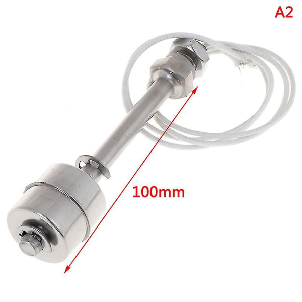 Mini Indikator Vertikal Vandstandssensor Rustfrit Stål Flydesensor 100mm