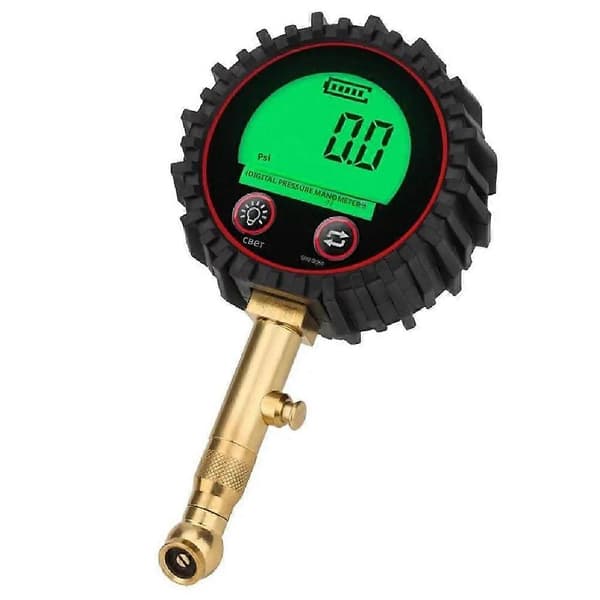 Dæktryksmåler 3-255Psi Baggrundsbelyst Lcd-display Digital Lufttryksmåler