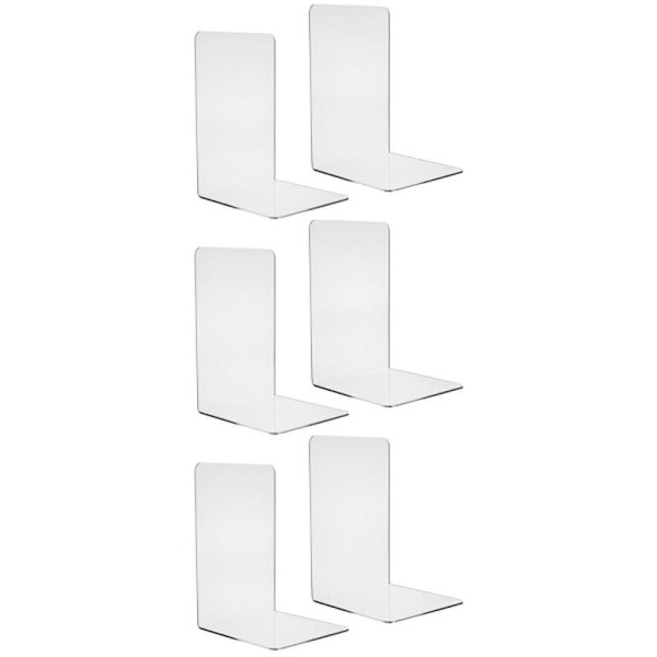 Plexiglas Bokstöd - 6 st Transparent-FA11--FA-