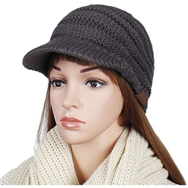 Vintervarme hestehalemøsser Dark Gray