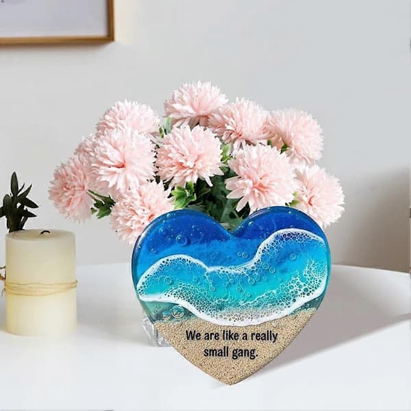 Ocean Pocket Heart Unik present för att uttrycka omsorg D/1pcs
