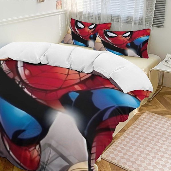 v721 Spider Man Crawl 3-delt Twin Sengesæt io721 135x200cm 53x78in
