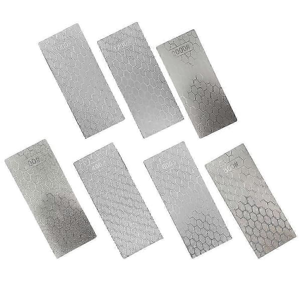 Diamond Sharpening Stone 200/400/600/800/1000/1200/2000 Grit Diamond Sharpening Stone Sharpening Kitchen Accessories 600Grit