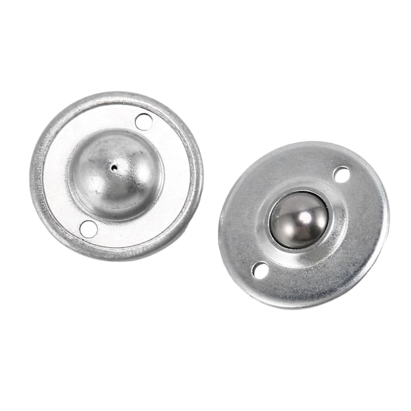 10 stk. -16b 5/8-tommer stål rulle kugle flange transportør overførselsenhed Silver