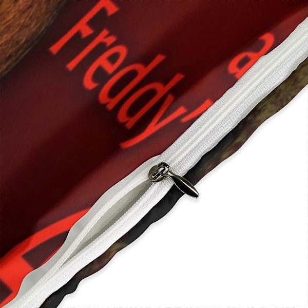 v1503 Five Nightat Freddy Peittosetti Paksu Pehmeä 3-osainen Vuodevaatesetti Kaikki Vuodenajat Peittopussi 2 Tyynyliinalla Aikuisille Naisille Tytöille Teineille Kotiin Huoneeseen 240x260cm 94x102in