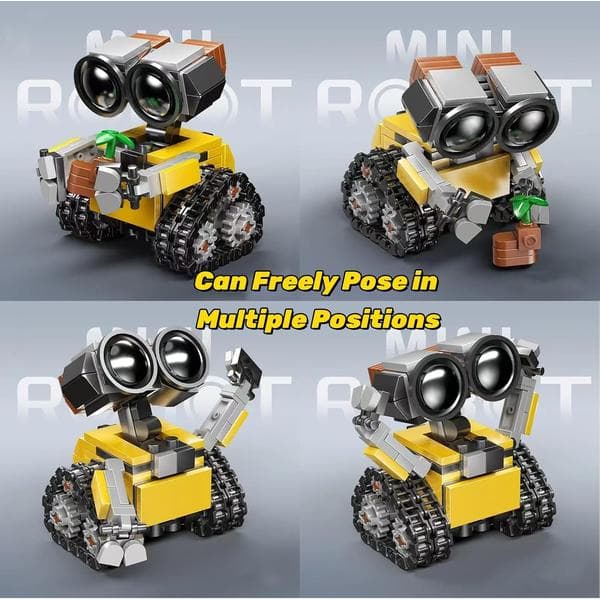 Robot Building Kit for Adults, Technic Wall Engineer Robot Mech Building Set, STEM Project Education Christmas Birthday Creative Gifts for
