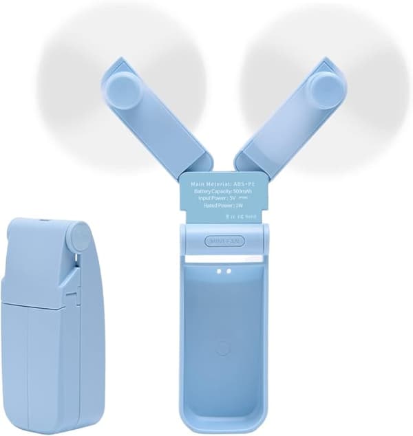 Personlig håndholdt ventilator Mini bærbar lommeventilator