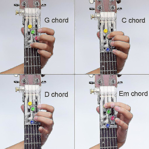 Guitarakkordhjælpeværktøj Akustisk guitarakkordlæring Undervisning Abs plastværktøj