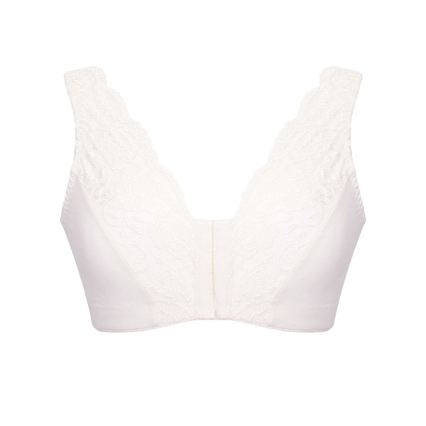| Dam | Bomullsspets Frontknäppning Magic BH Cream 24