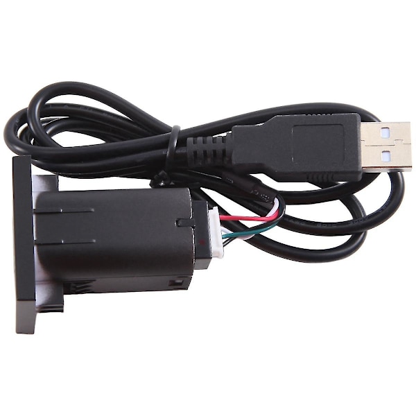 Bil USB-inngangsadapter Audio Radio U-Disk Flash Socket Interface-kabel for Focus 2 Mk2 2009-2011 Black