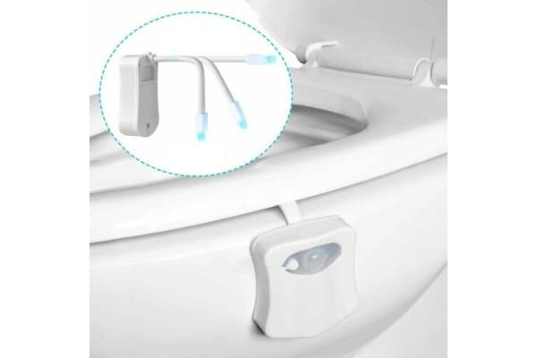 LED nattlampa med rörelsesensor för toaletten