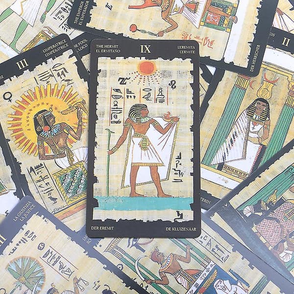 Nya Egyptiska Tarotkort Spelsats