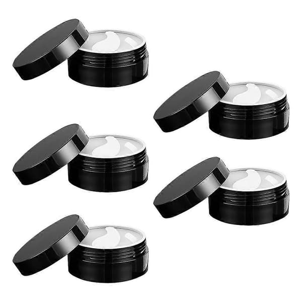 Ögonkrämsfodral Kompakt design för mask 5 st Premium svarta behållare