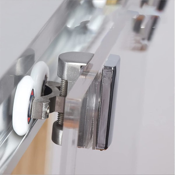 2-pack duschdörrrullar Duschersättningsdelar Duschkabinrullar 25 mm Duschkabinersättning