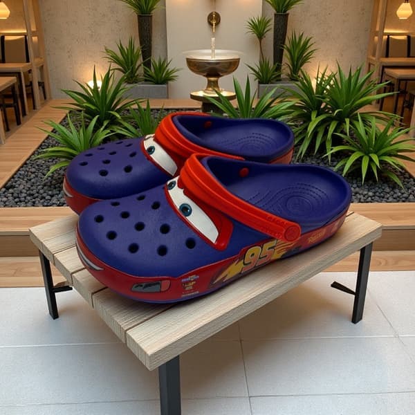 Crocs Salama McQueen - Salama McQueen ulkotossut sininen blue 37: M5/W7