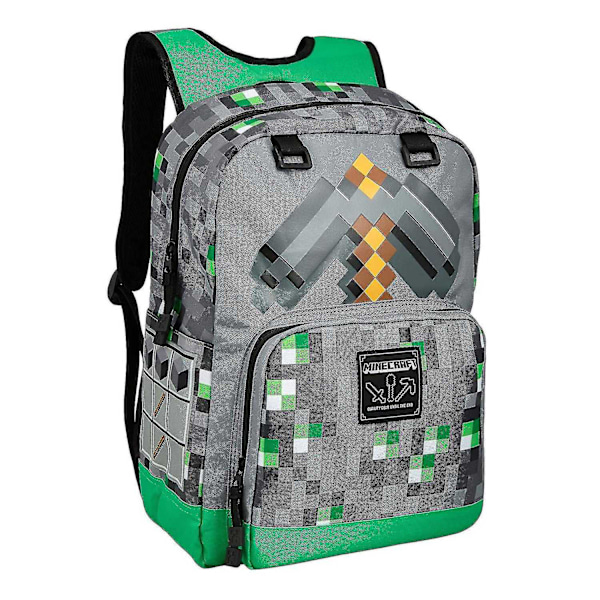 Perfekt Minecraft Koululaukku Alakoululaisille Reppu Tyyli 2 - Perf style 2