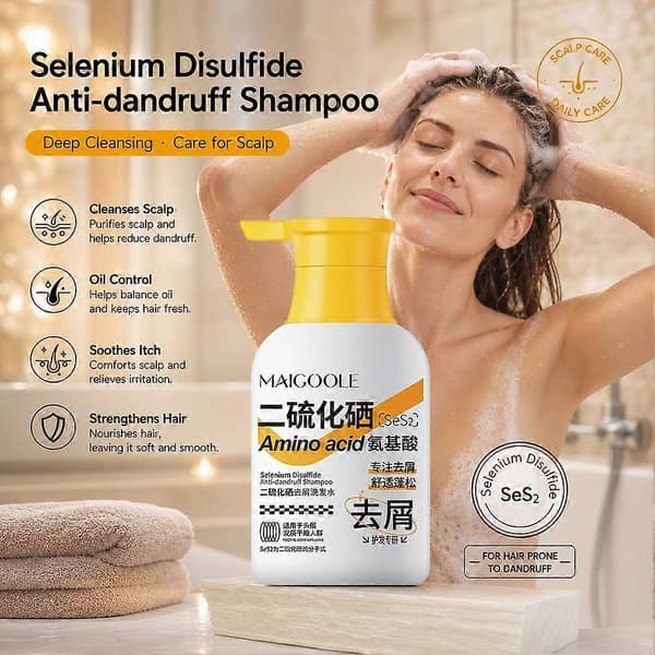 Seleendisulfidi-aminohappo-hilseenvastainen shampoo - 400ml