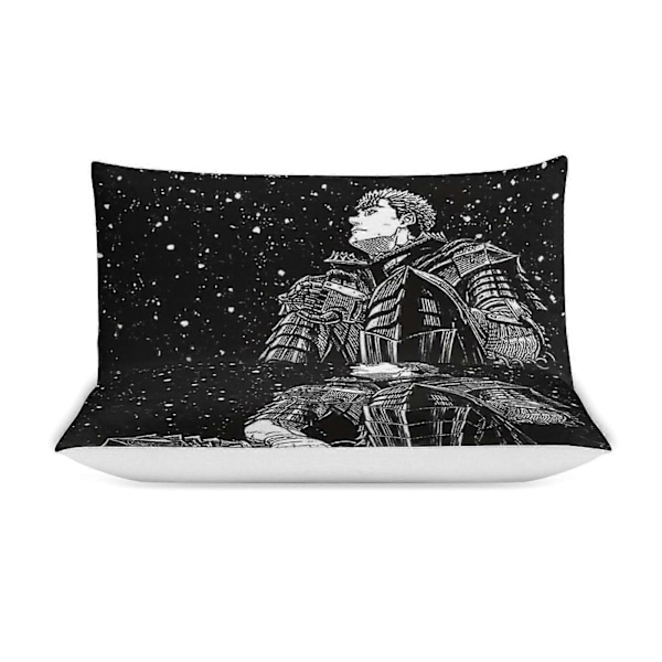 x283 Anime Berserk 3-delt Sengesæt Varmt Og Behageligt Blødt Dynebetræk Sengesæt med 1 Dynebetræk Og 2 Pudebetræk til Soveværelse b283 240x260cm 94x102in