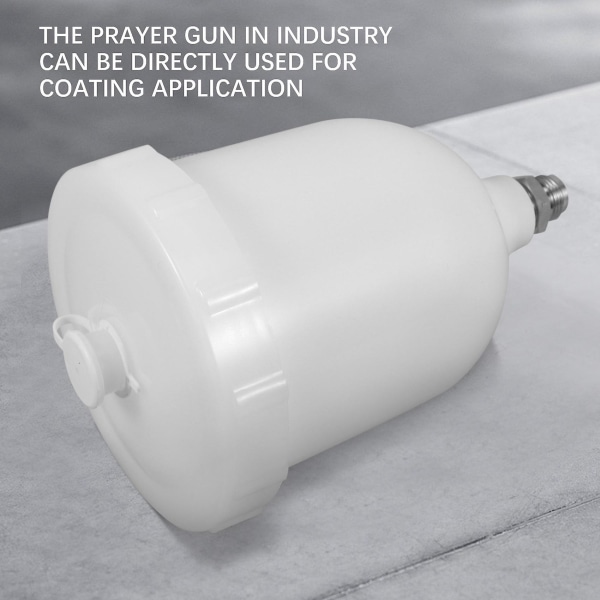 Spray Gun Cup Ersättningspot 600ml För Devilbiss Gti / Tekna Pro Pri Flg Ny