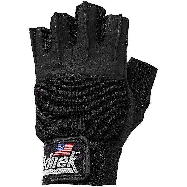 Schiek Sports 530 Platinum Series vægtløftningshandsker - sort/grå