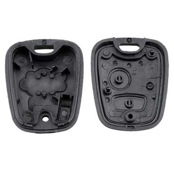 2 knappers nøkkelskall bilnøkkelskall erstatning for Citroen C1 C2 C3 C4 Xsara