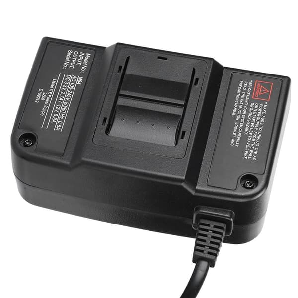 N64 Strømtransformator AC-adapter Strømforsyning til AV-videokabel til Nintendo 100-240VEU