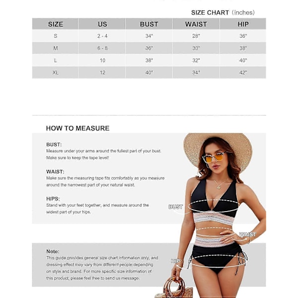 Högmidjade Bikinis för Kvinnor, Tummy Control, Färgblock, Tvådelad, Snörning Red M