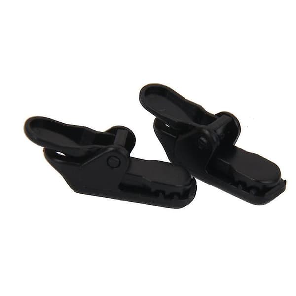 10 stk. plastmarkiseklemmere