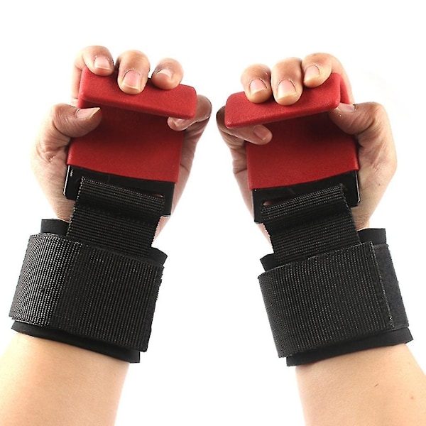 Painonnosto Koukku Grips Rannetuet Veto Koukut Treeni Varusteet Black