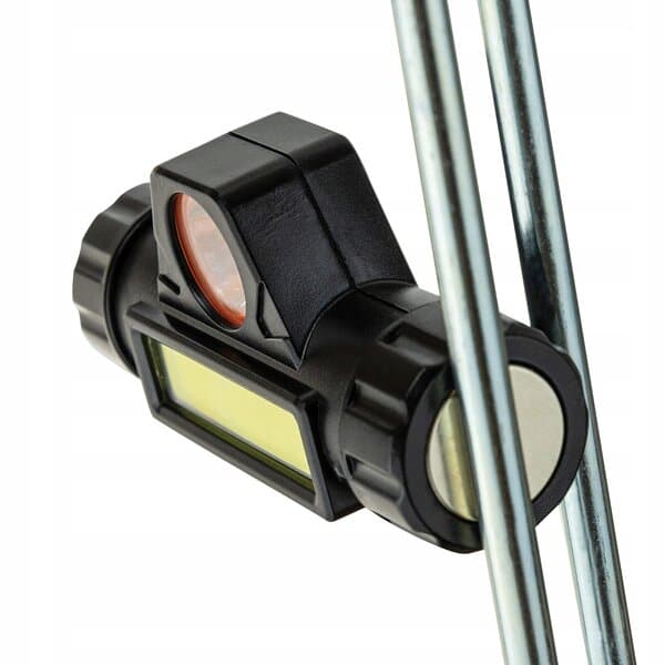 Genopladelig LED pandelampe med magnet Vergionic