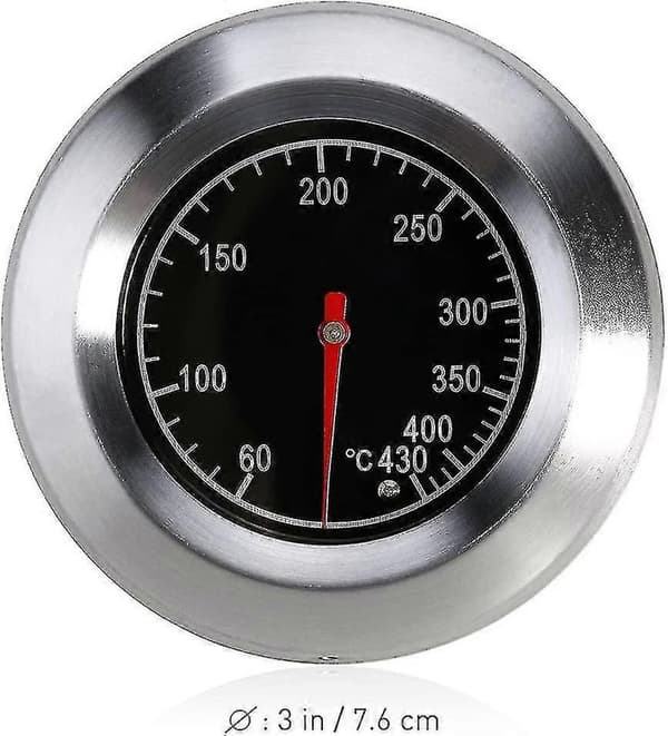BBQ Grill Termometer Rustfrit Stål Grill BBQ Værktøj BBQ Grill Termometer Temperaturmåler