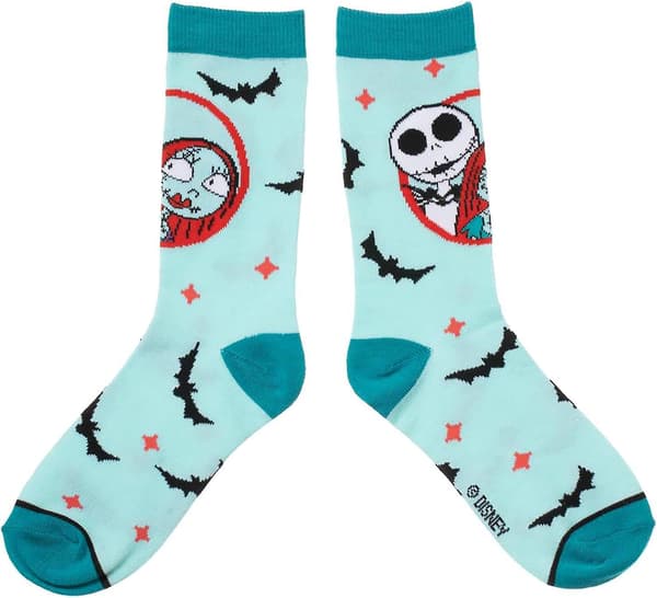 The Nightmare Before Christmas Tematiserad 3-pack Crew Socks Presentuppsättning