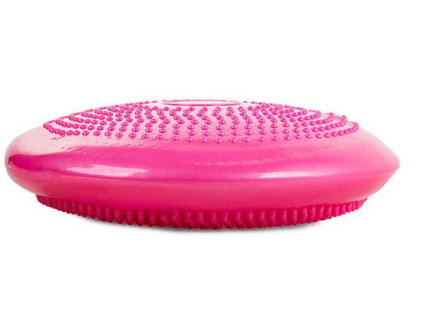 Balanskudde med pump, rosa