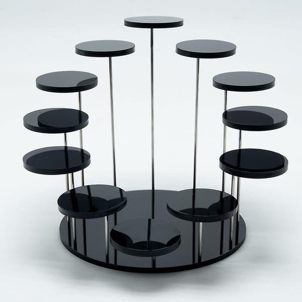 Multi-lags kageholder rund kageholder bakke til festkage dessert madservering