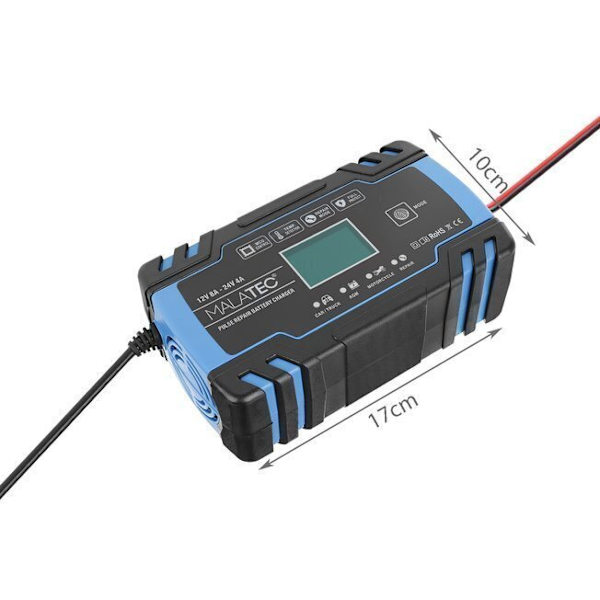 Batterilader 12-24V 8A