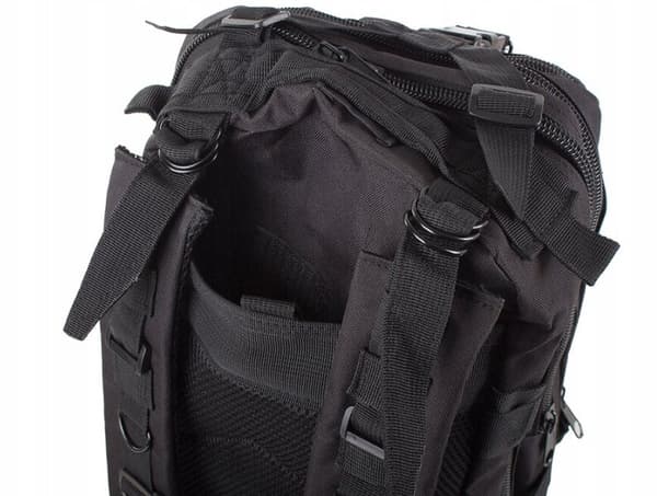 Taktisk rygsæk, 30 l, sort