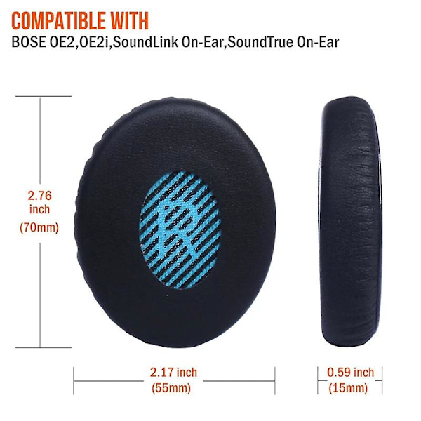 Erstatningsøreputer for Bose SoundLink On Ear hodetelefoner