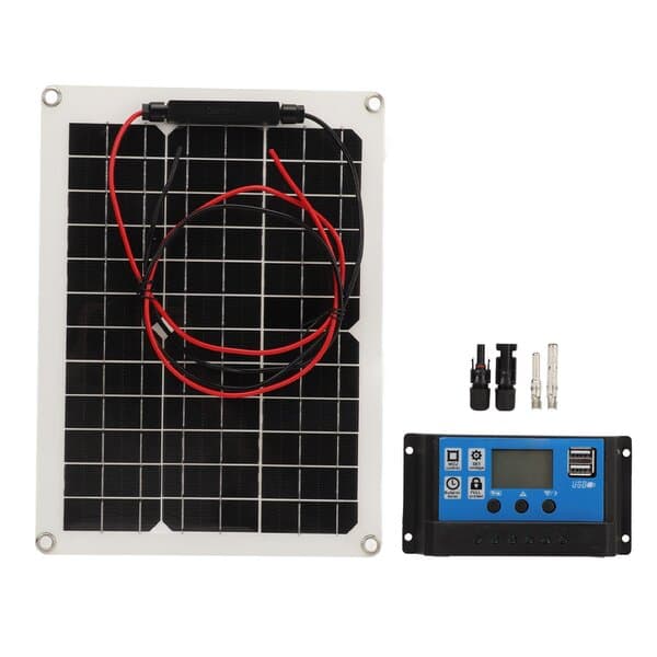 Solcellebatterisett, 300W