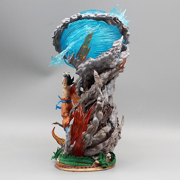 25cm Dragon Ball -hahmot Spirit Bomb Sou Goku Animehahmot Super Saiya Toimintahahmo Malli PVC-patsasnukke Keräilylelut Lahja