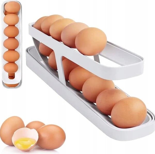 Eggoppbevaringsbeholder, 12-14 stk.