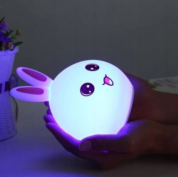 Børnebordlampe kanin